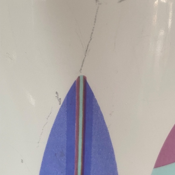 DAVIDsTEA Nordic mug with lid. *retired design* Surfboards & sharks - Picture 14 of 16